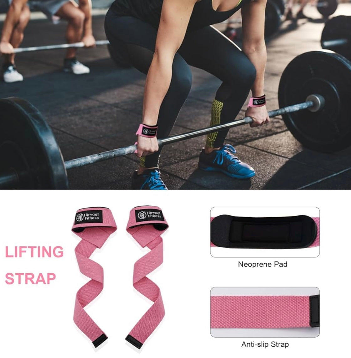 Barbell Pad Set with Ankle Strap for Hip Thrusts