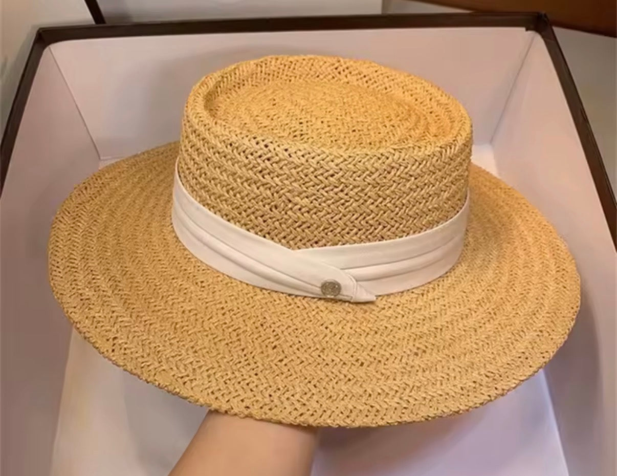 Riviera Ribbon Summer Hat