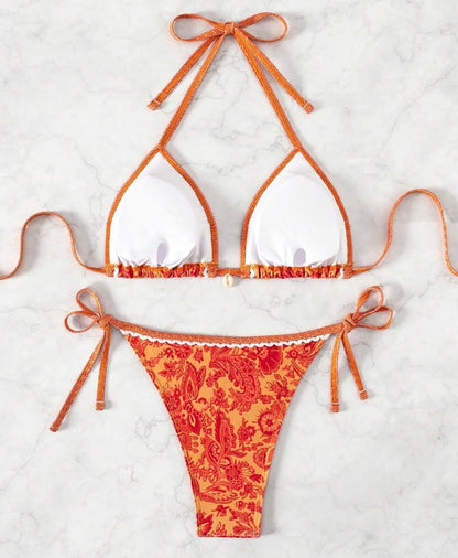 SeaBloom Bikini Set