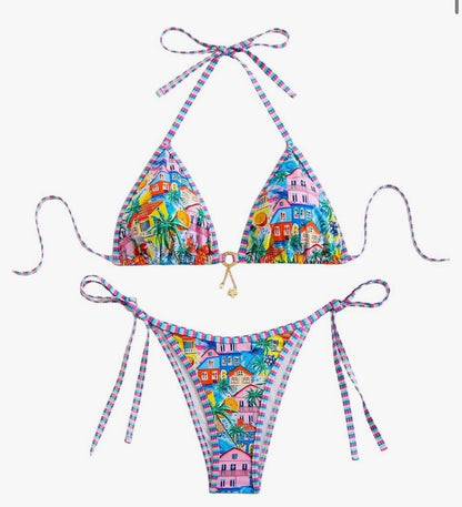 SeaBloom Bikini Set