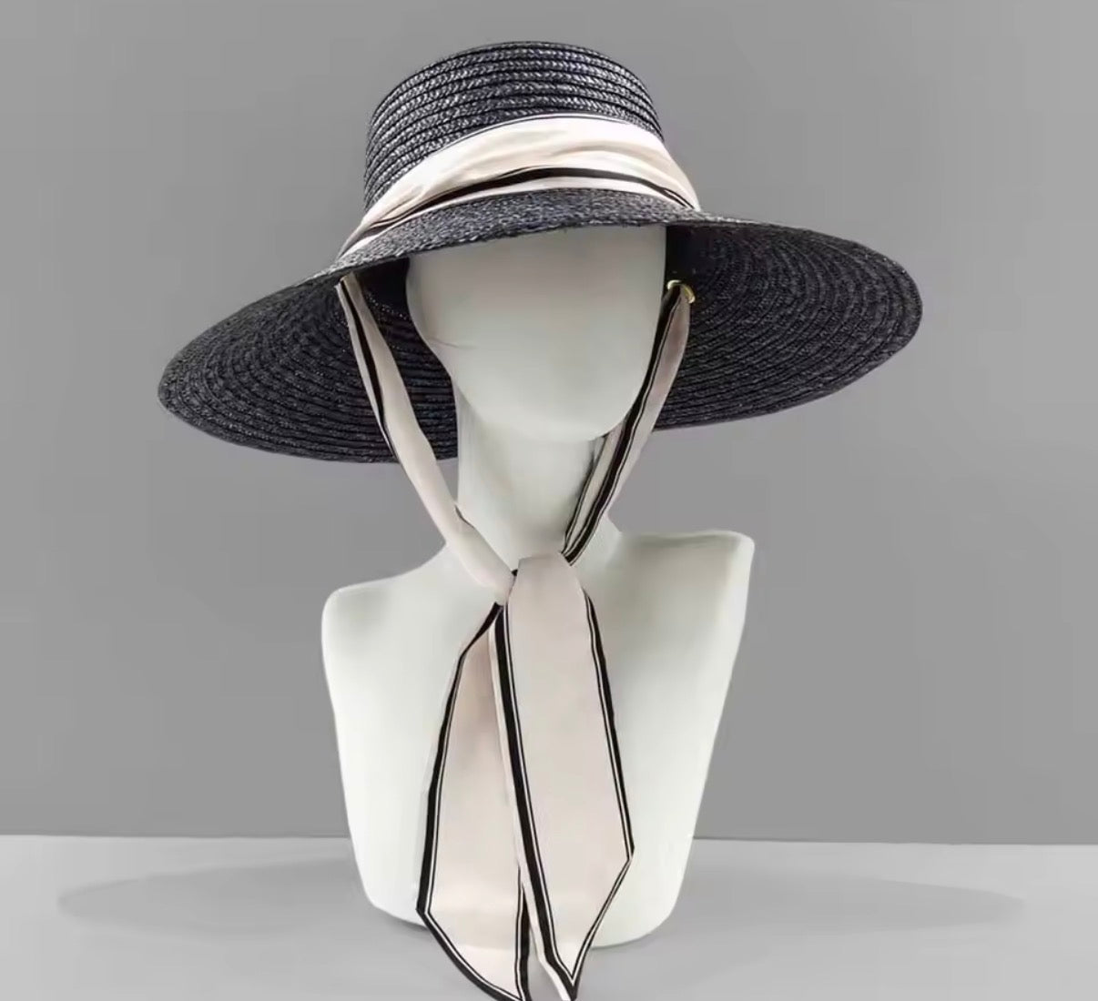 Riviera Ribbon Summer Hat