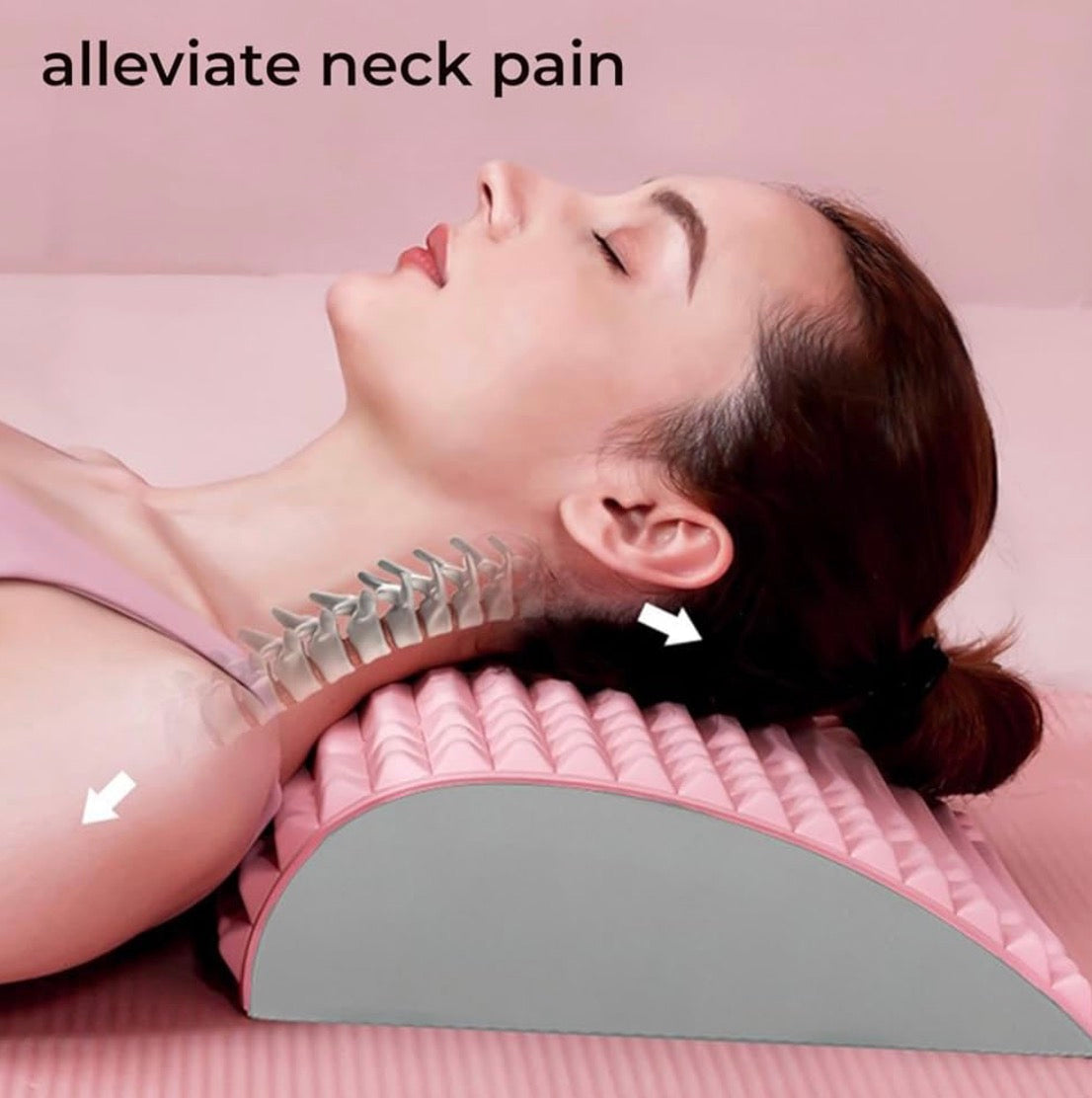 New Lumbar Support Massaging Stretch Yoga Mat