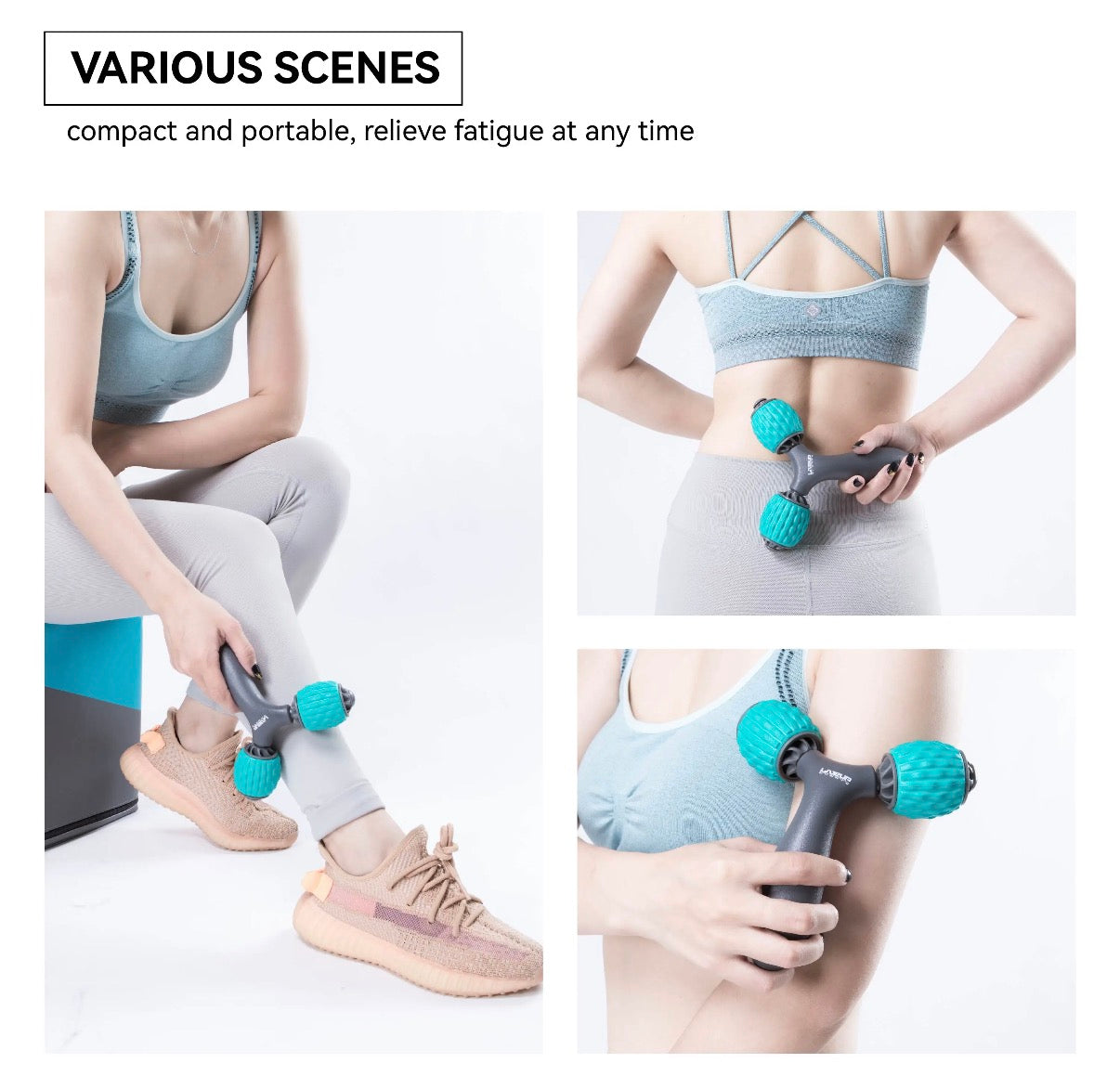 Yoga Silicone Massage Stick for Muscle Relaxation
