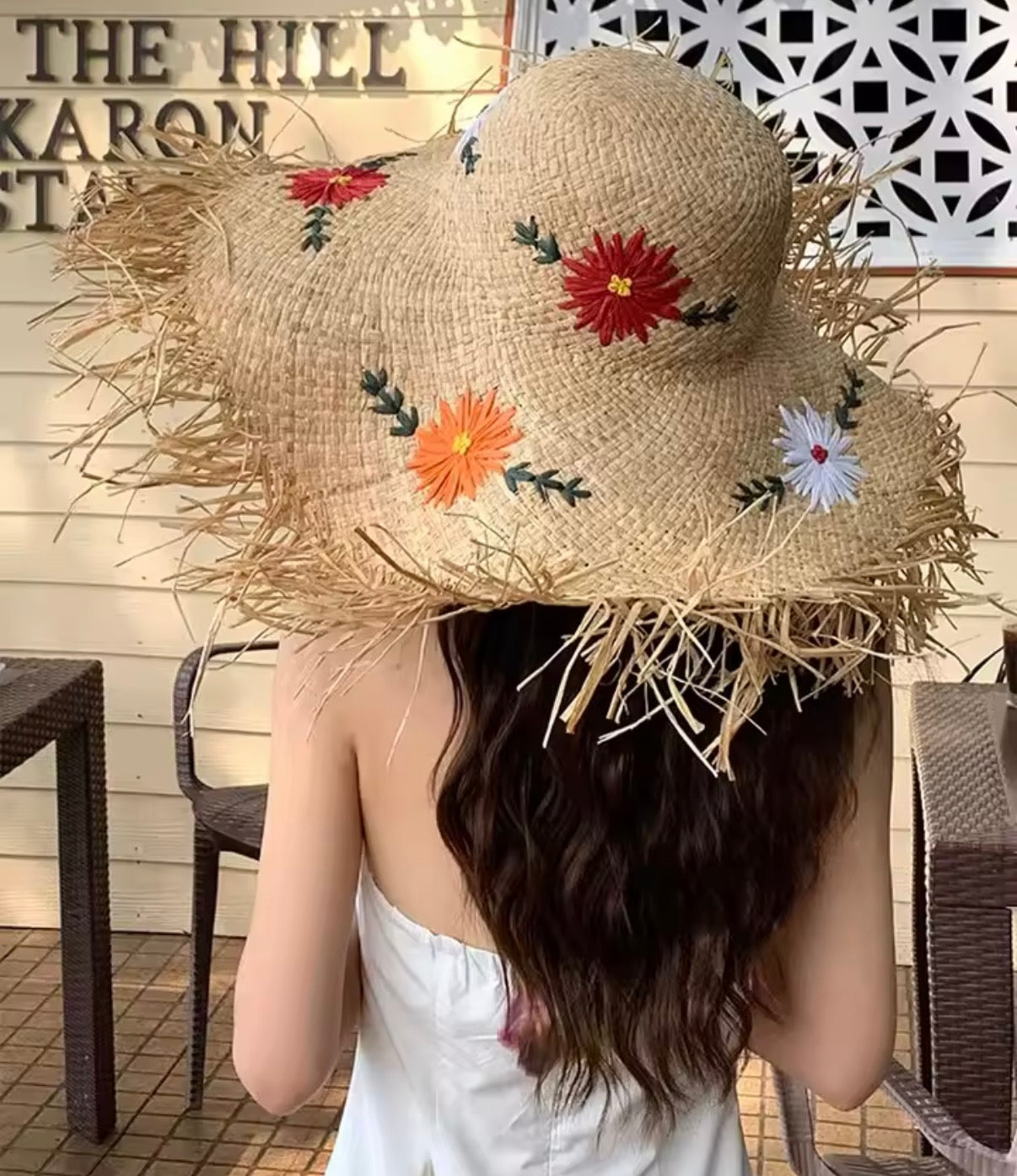 Riviera Ribbon Summer Hat