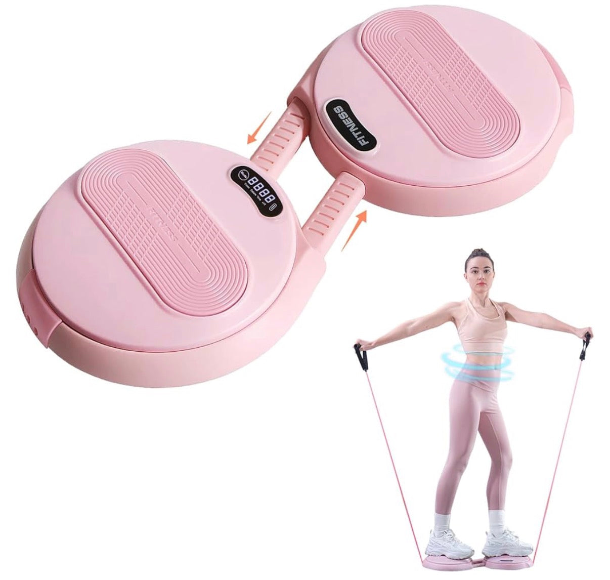 Smart Waist Twisting Fitness Exercise Disc for Home Use