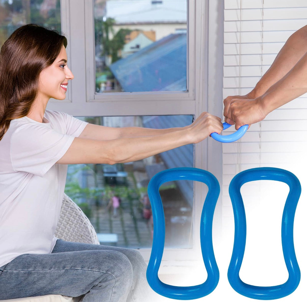 Yoga Ring for Shoulder Opening and Muscle Stretching