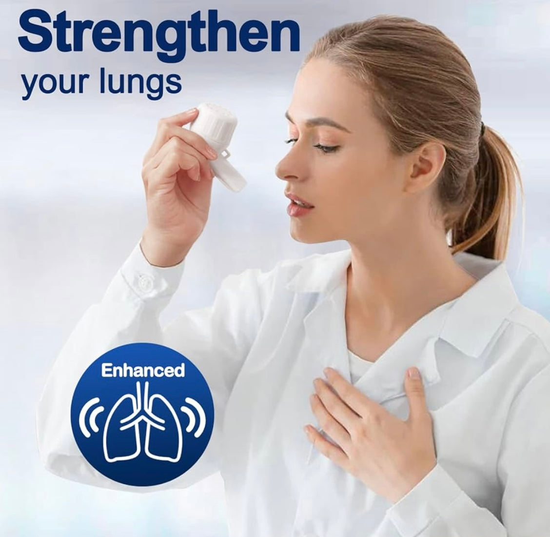 Cross-Border Breathing Trainer with Three Balls