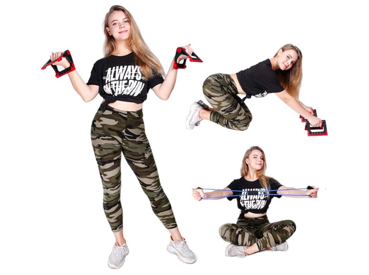 Multifunctional Push-Up Training Board for Home Fitness