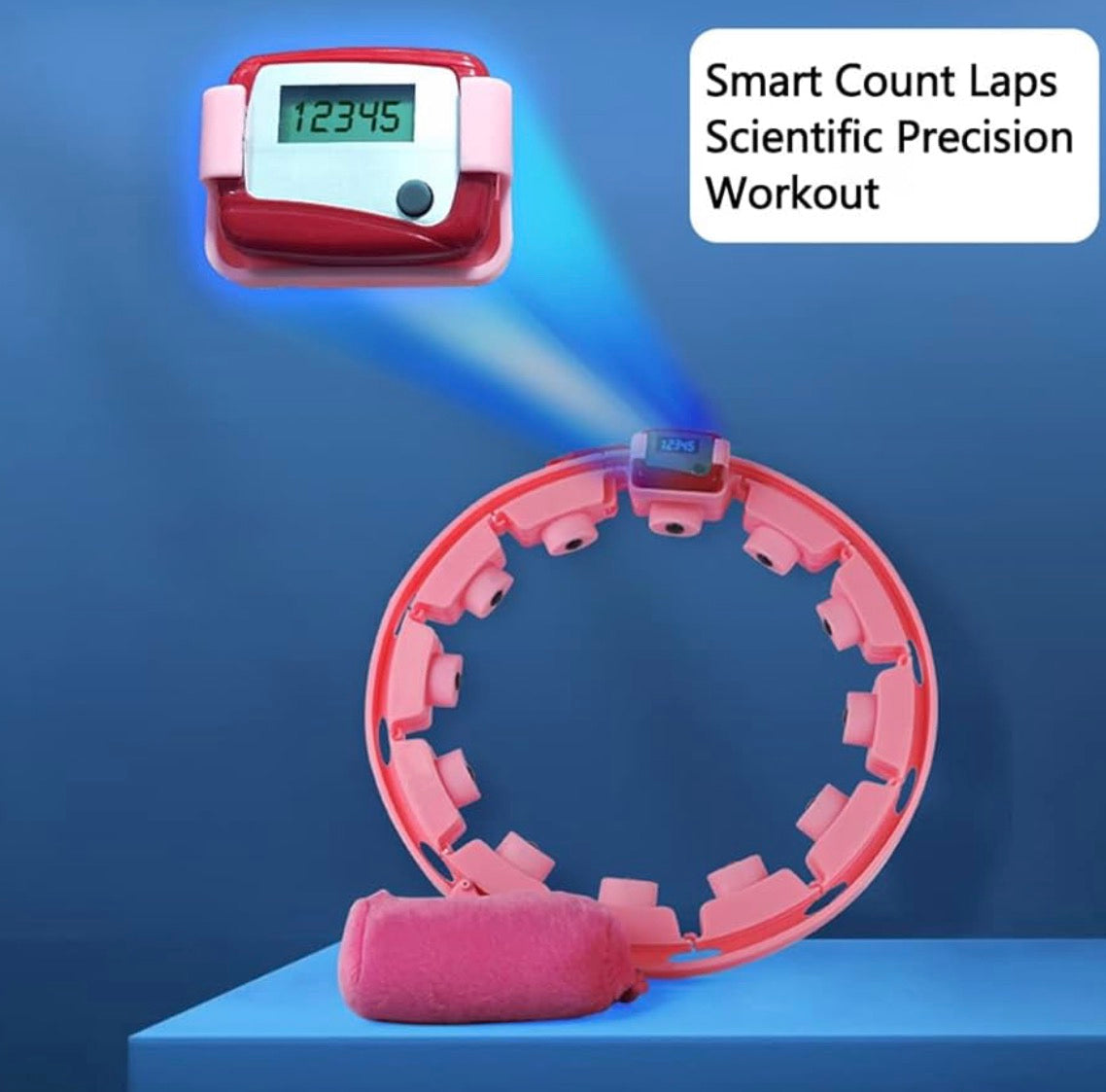 Smart Counting Hula Hoop for Women's Fitness