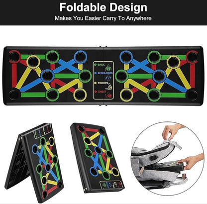 Multipurpose Push-Up Board for Beginners (W Shape)