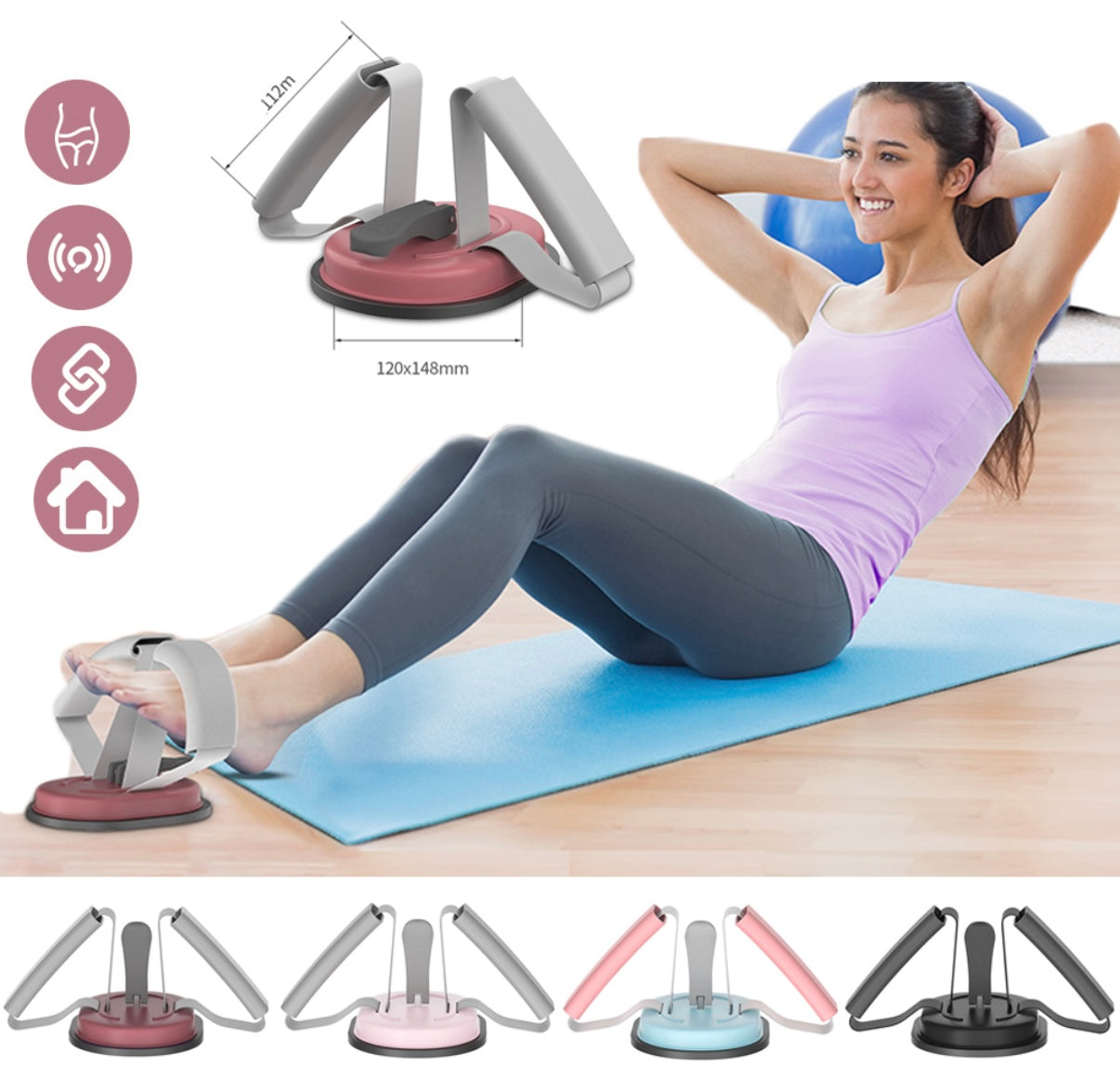 Multifunctional Home Fitness Equipment for Sit-ups
