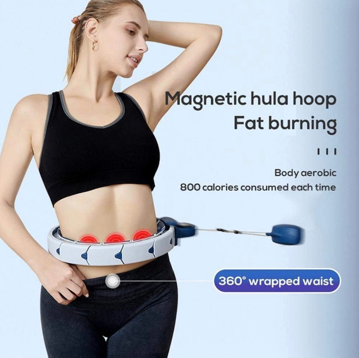 Smart Hula Hoop for Weight Loss and Waist Trimming