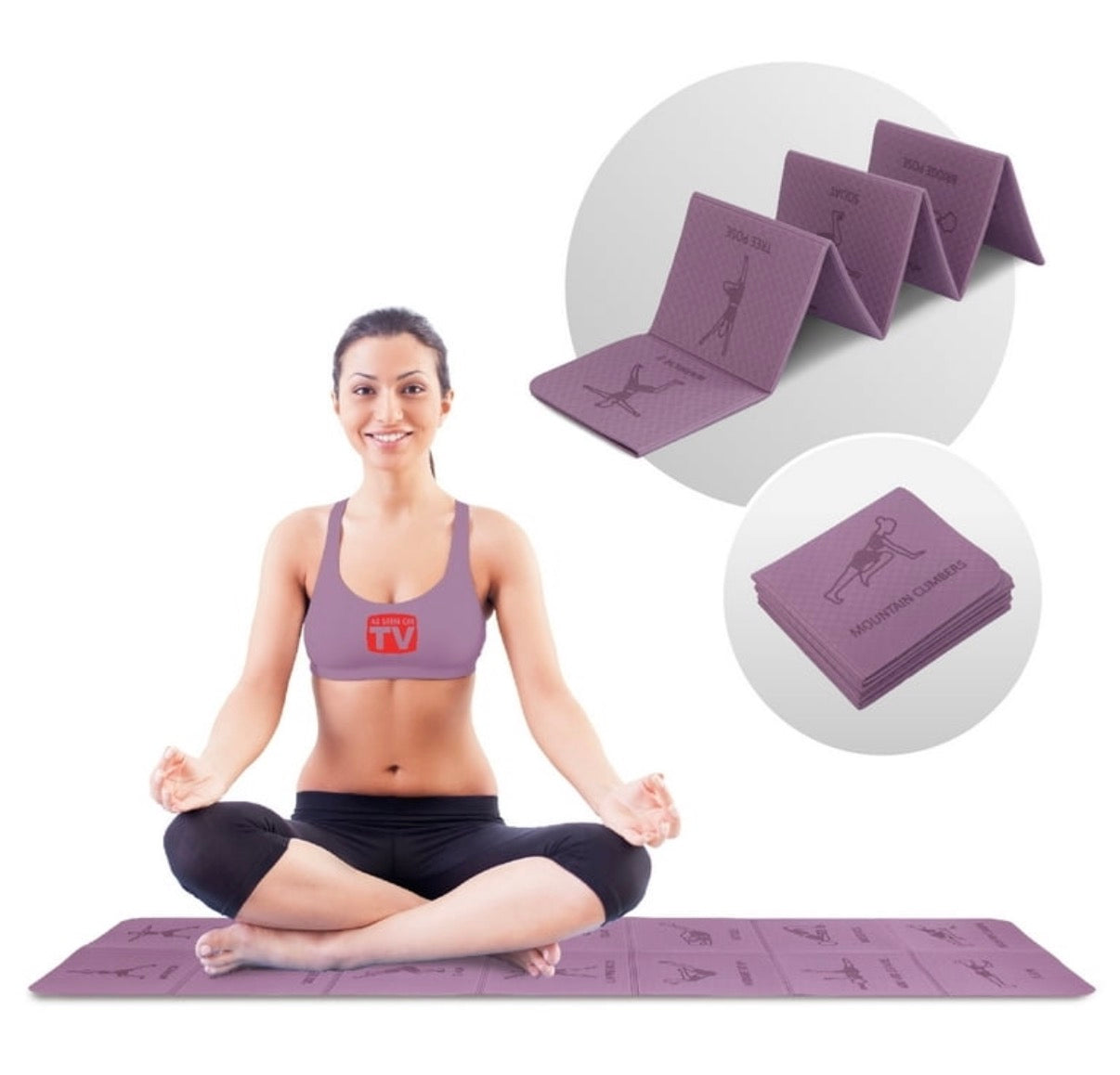 Folding Yoga Mat for Napping and Relaxation