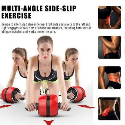 Automatic Resistance Ab Wheel for Beginners (Men/Women)
